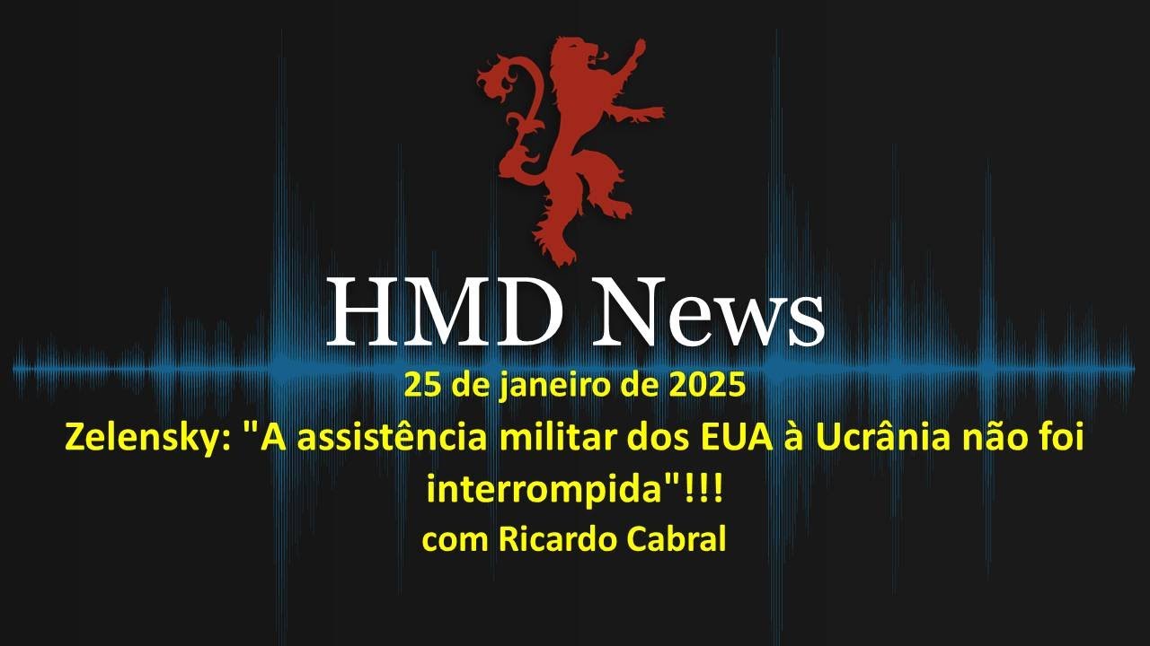 Zelensky: "A assistência militar dos EUA à Ucrânia não foi interrompida"!!!