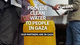 Provide Clean Water To People In Gaza
