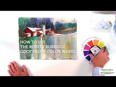 How To Use the Robert Burridge Goof Proof Color Wheel
