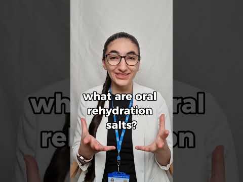 What are oral rehydration salts? - prevent dehydration from sweating, vomiting or diarrhoea