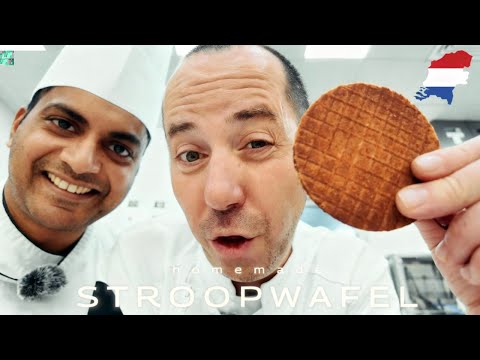 How to Make Stroopwafels at Home! 🇳🇱✨ | Easy Dutch Waffle Recipe #Stroopwafelrecipe #Stroopwafel