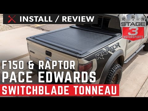 2004 - 2014 F150 and Raptor Pace Edwards Switchblade Ret retractable Tonneau Cover Install