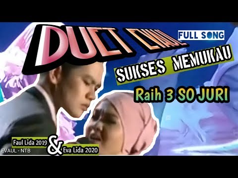 DUET EVA FAUL LIDA "Egois" MEMUKAU MENDAPAT 3 SO JURI LIDA 2020 TOP 33