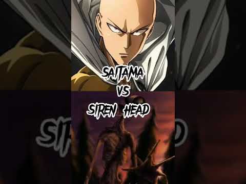 saitama vs siren Head who is strongest #fyp #onepunchman #sirenhead