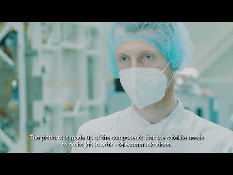 Gemeinsam zum Meilenstein: Mating für den Kommunikationssatelliten Heinrich Hertz