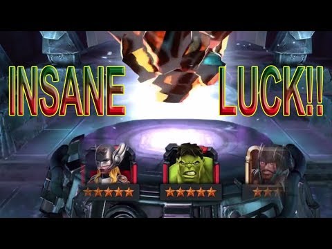 Legendary Asgardian Crystal opening - worth it?? 3 Tries at thor ragnarok!