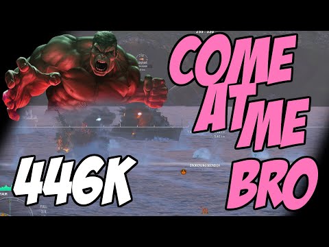 Monster 446K DMG Minotaur Game - WOWS