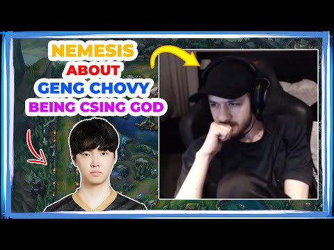 Nemesis About GenG CHOVY Being CSing GOD 👀