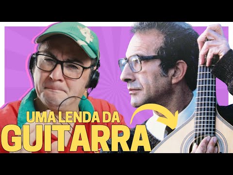 Músico brasileiro reage a CARLOS PAREDES - VERDES ANOS (GUITARRA PORTUGUESA)