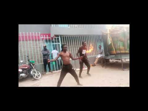 fire juggling show perfomance 🤡🤡,uaga mbaya