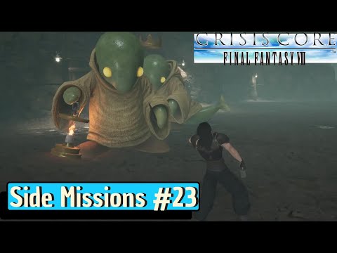 Crisis Core: Final Fantasy 7 Reunion - Side Missions - Gameplay Walkthrough 23! (PS4)