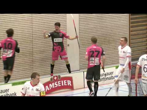 Highlights Floorball Thurgau - RD March Höfe Altendorf Playoff Viertelfinale 3