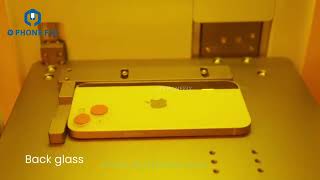 Look! REFOX RK10 Cold Light UV Laser Machine for iPhone Screen/Frame/Back Glass Removal/DIY Marking