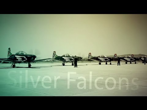 Silver Falcons Team Leader- Maj. Roy Sproul - South African Air Force