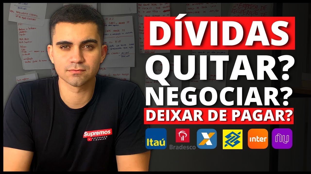 Como NEGOCIAR uma DÍVIDA? QUITAR? PARCELAR? OU DEIXAR DE PAGAR? COMO QUITAR UMA DÍVIDA EM 2021