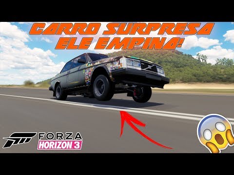 O PIOR (MELHOR) CARRO SURPRESA - FORZA HORIZON 3 ONLINE GAMEPLAY