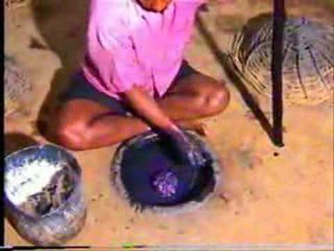 Natural Indigo Dye Fermentation Process