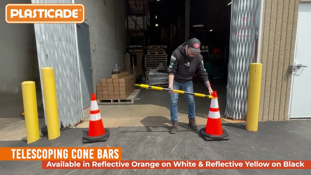 Plasticade Telescoping Cone Bars