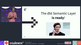 The new-look dbt Semantic Layer, powered by MetricFlow - Coalesce 2023