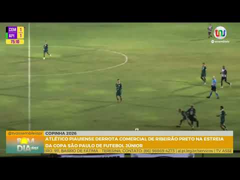 Atlético Piauiense derrota Comercial de Ribeirão Preto na estreia da Copa São Paulo Júnior