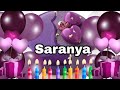 🎂Happy birthday to you saranya #happybirthday #capcut ‎@capcuttutorials6298  ‎@happybirthday 