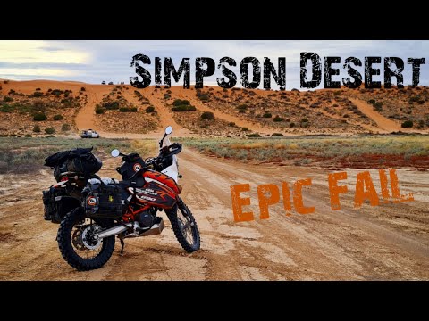 KTM 690 ENDURO R.  Simpson Desert Crossing..