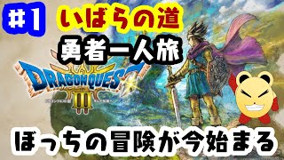 「ゲーム配信」#1 いばらの道を勇者一人で駆け抜ける！「ドラクエ３リメイク」縛りプレイで実況生配信（ネタバレあり）