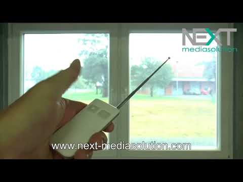 Dimmbare Sichtschutzfolie für Fenster zum Nachrüsten