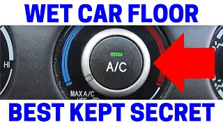 Why Does The Floor Get Wet Inside My Car? Fast & Easy Fix!