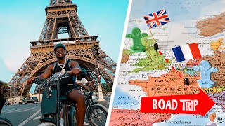 I DROVE TO THE EIFFEL TOWER FOR A BIKE RACE ...