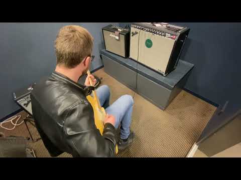 Testing the Fender Twin Reverb Tone Master @ Session Musikhaus Walldorf (with my Fender Telecaster)