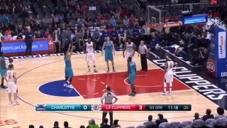 林書豪Jeremy Lin's Offense & Defense Highlights 2016-01-10 Hornets VS Clippers