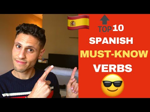 TOP 10 must-know SPANISH verbs for BEGINNERS! ✅| Aprende 10 verbos básicos en español