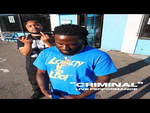 LoyaltyOverLoot "Criminal" Live Performance