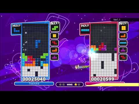 Expert Battle with T-Spins [Puyo Puyo Tetris 1]