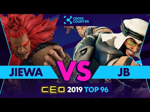 CEO 2019 Top 96 - Jiewa (@ig_jiewa) (Akuma) vs JB (@tryhardjb) (Rashid) - SFV ARCADE EDITION
