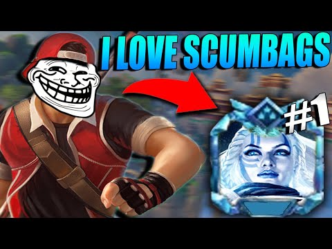 #1 SKADI IS A BUG ABUSER/SCUMBAG = I TRYHARDED   Masters Ranked Duel - SMITE