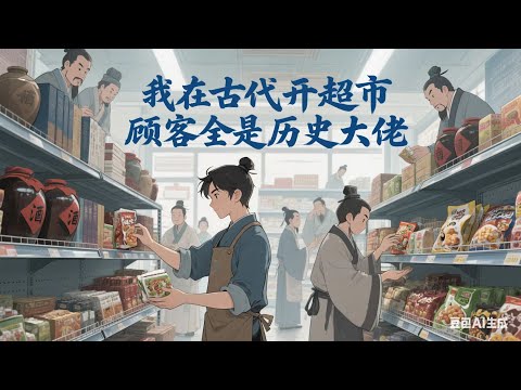 【NEW】《我在古代開超市，顧客全是歷史大佬》EP1-37穿越古代，我開了一家超級商超，不僅賣貨，更是情報中心，各路大佬紛紛圍著我轉，排隊結賬，黃金土地送不停，直接把我捧到歷史巔峰！#漫画 #動漫