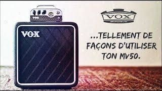 Vox MV50 Boutique Mini Tête 50w - Video