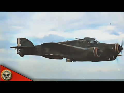 Savoia Marchetti S.M. 79 torpedo bombers in action | Regia Aeronautica in ww2 {Colorized & Enhanced}