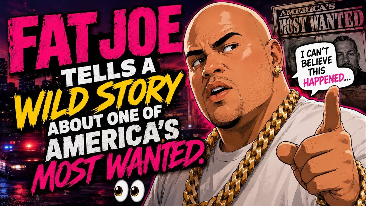 “Fat Joe tells wild story about one of America’s Most Wanted” (animated) #Fatjoe