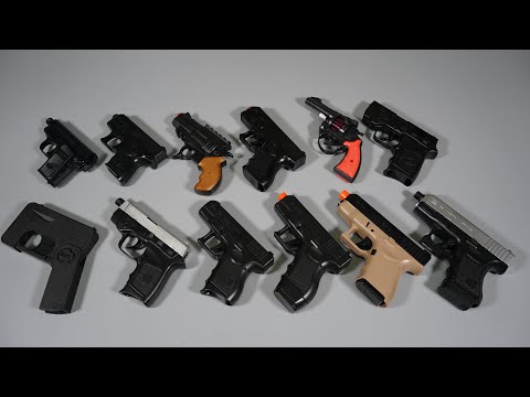 SPy Toy Gun - Pocket Airsoft Gun - Glock G26 - Small Pistol Gun - Realistic Toy Guns Collection