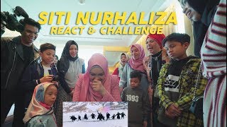 Dato&#39; Sri Siti Nurhaliza Ziggy Zagga  Reaction &amp; Challenge dg Gen Halilintar Heboh!