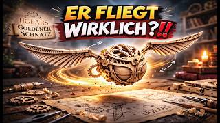 Ugears Harry Potter Der goldene Schnatz Golden 3D-Puzzle