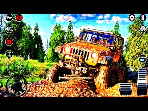 4x4 Jeep Offroad Driving Simulator - Real Extreme Mountain Car Drive 3D Android GamePlay Games