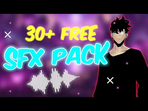 Free Sfx pack | 30+ SFX PACK FOR EDITING ✨