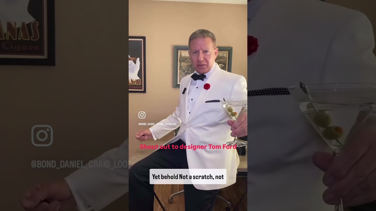 Promotional video thumbnail 1 for Bond/Daniel Craig Lookalike
