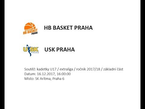 HB BASKET PRAHA - USK PRAHA, U17, 2017/18