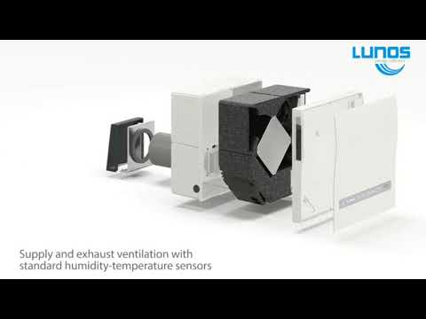 LUNOS Nexxt NXT – Dezentrale Lüftungseinheit – Vorschaubild