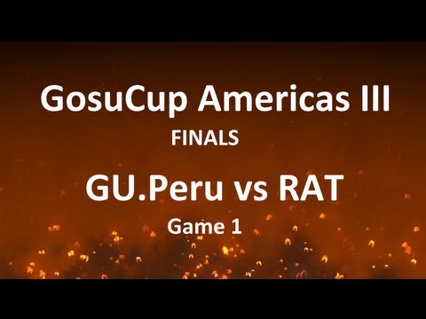 GosuCup Americas III Finals: RAT vs Gamer University Peru, game 1
